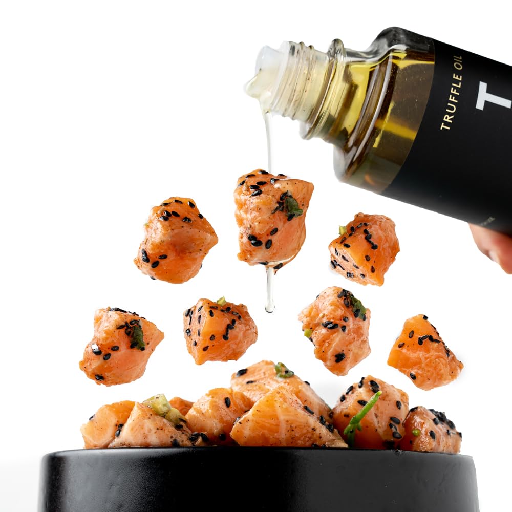 TRUFF Black and White Truffle Oil Combo Pack - Unique Flavor Experiences with Truffle, 2-Pack Bundle, 5.6 oz Bottles