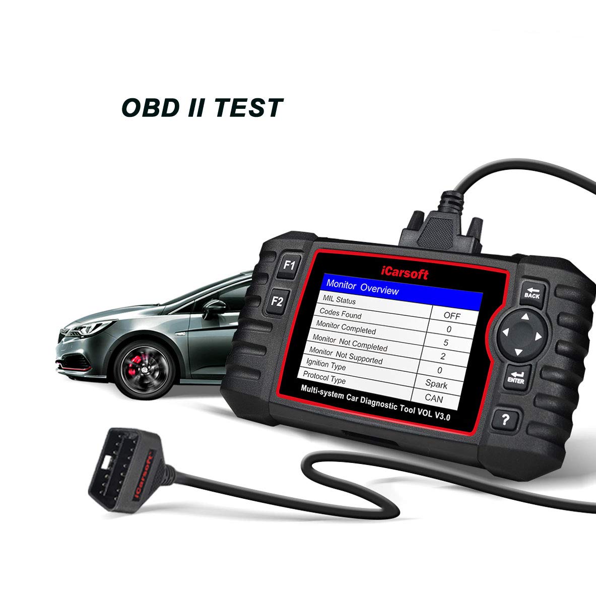 iCarsoft VOL V3.0 for Volvo/Saab Diagnostic Tool with auto VIN/Quick Test/Actuation Test