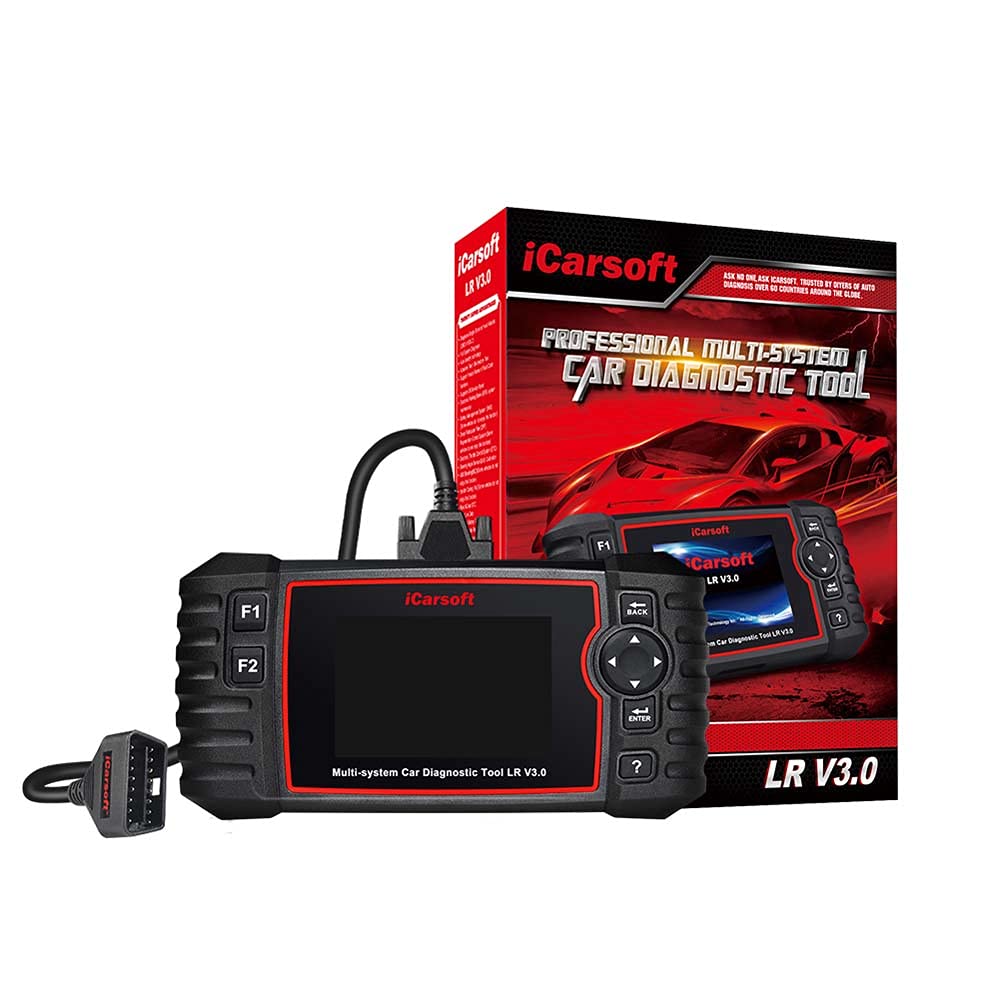 iCarsoft LR V3.0 for Land Rover/Jaguar Diagnostic Tool with auto VIN/Quick Test/Actuation Test