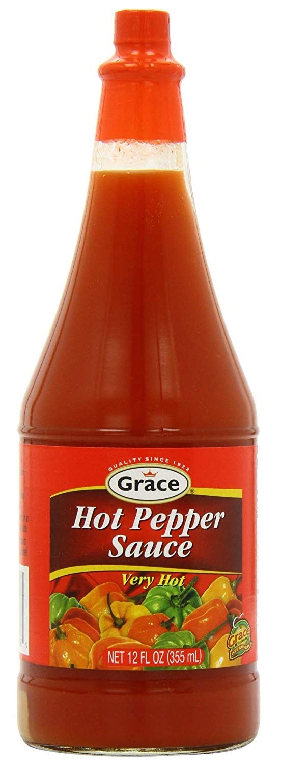 GRACE HOT PEPPER SAUCE 12 OZ (4BTL)