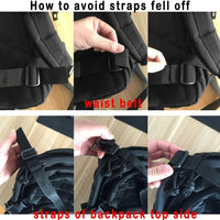 Outdoor Backpack Large 3 Day Pack Molle Bag Backpack Bug Out Bag Hiking Treeking Rucksack