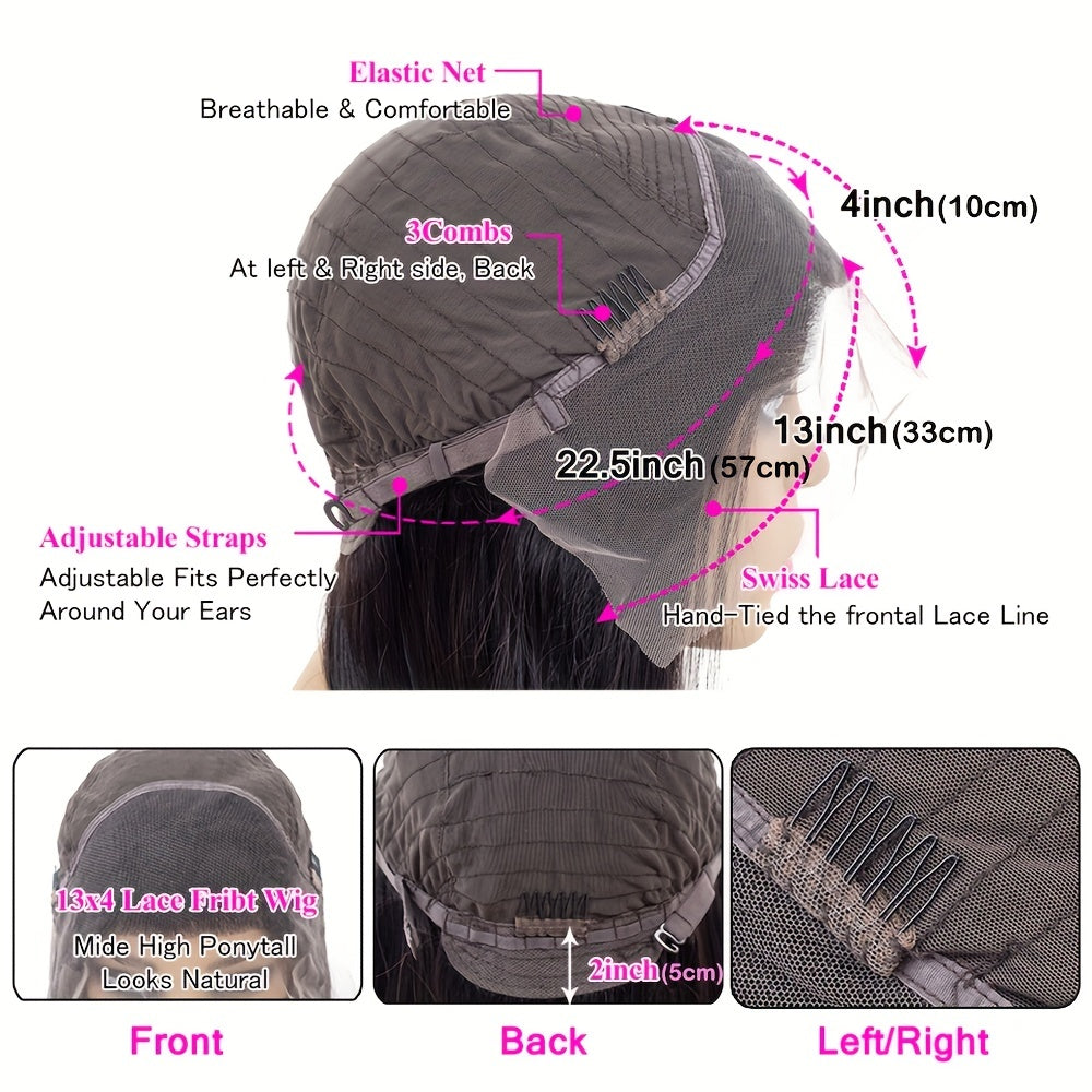 Body Wave Lace Front Wig 13x4 Lace Front Wigs For Women Brazilian Remy Huma Hair Wig 150%