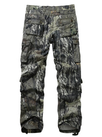 Mens Trendy Camouflage Cargo Pants - Durable & Comfortable with Spacious Flap Pockets - Perfect for Outdoor, Work & Streetwear - Hiphop Inspired Loose Fit Style