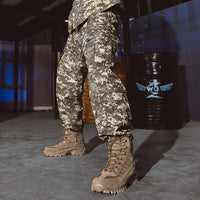Men's Tactical Boots Wear-resistant Non-slip Comfortable Outdoor Shoes For Hiking Climbing Hunting Trekking, Men's Footwear