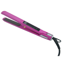 Professional Titanium Hair Straightener with Digital Display - Dual Voltage 110V-220V, 70W High-Power, Ergonomic Design & Adjustable Heat Settings for Men & Women, Hair Styling Tool, Sleek Styling Appliance, Adjustable Heat S