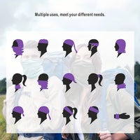 QUALICOS Seamless Sports Scarf - Versatile Neck Gaiter, Headband & Wristband with Vibrant for galaxy & Starry Night Patterns, Unisex All-Season Outdoor Gear for Hiking, Cycling & Fitness, Hiking Accessory, Stylish Headgear, D