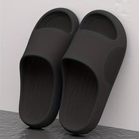 Mens Oversized Slippers - Ultra-Comfort Pillow Sole, Quik-Dry Eva, Odor-Eliminating - Versatile Beach to Home, Non-Slip Sandals