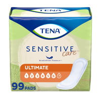 TENA Incontinence Pads, Bladder Control & Postpartum for Women, Ultimate Absorbency, Regular Length, Intimates - 99 Count