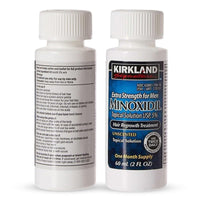 Hair Loss Treatments for Men Bundle. Kirkland Minoxidil 5% Hair Regrowth Topical Solution Plus A Silicone Hair Scalp Massager for Hair Growth & Dandruff Removal. Ultimate Hair Recovery Kit by NSPARK.