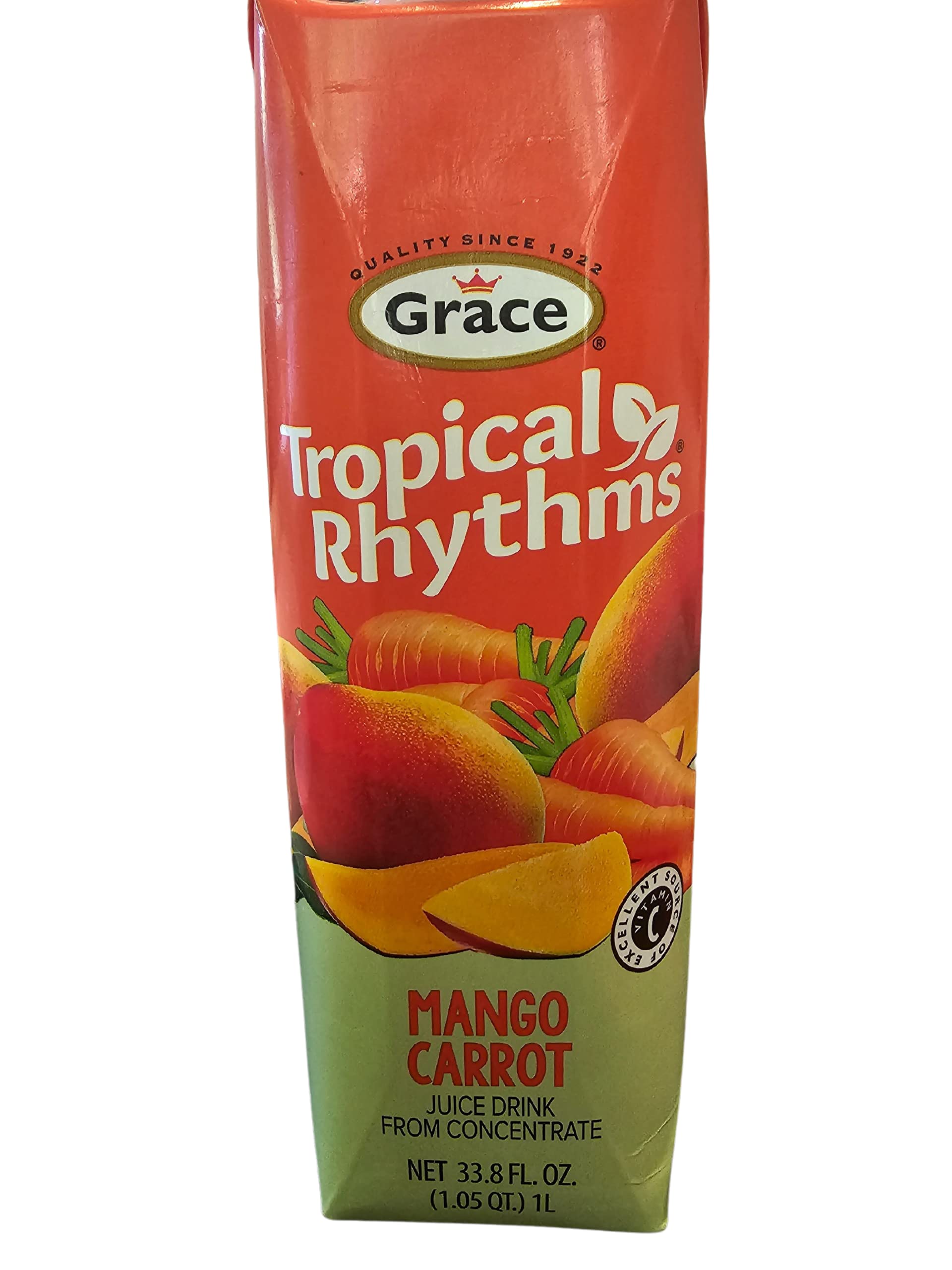 Grace Tropical Rhythm Mango Carrot Cocktail, 33.8 fl oz