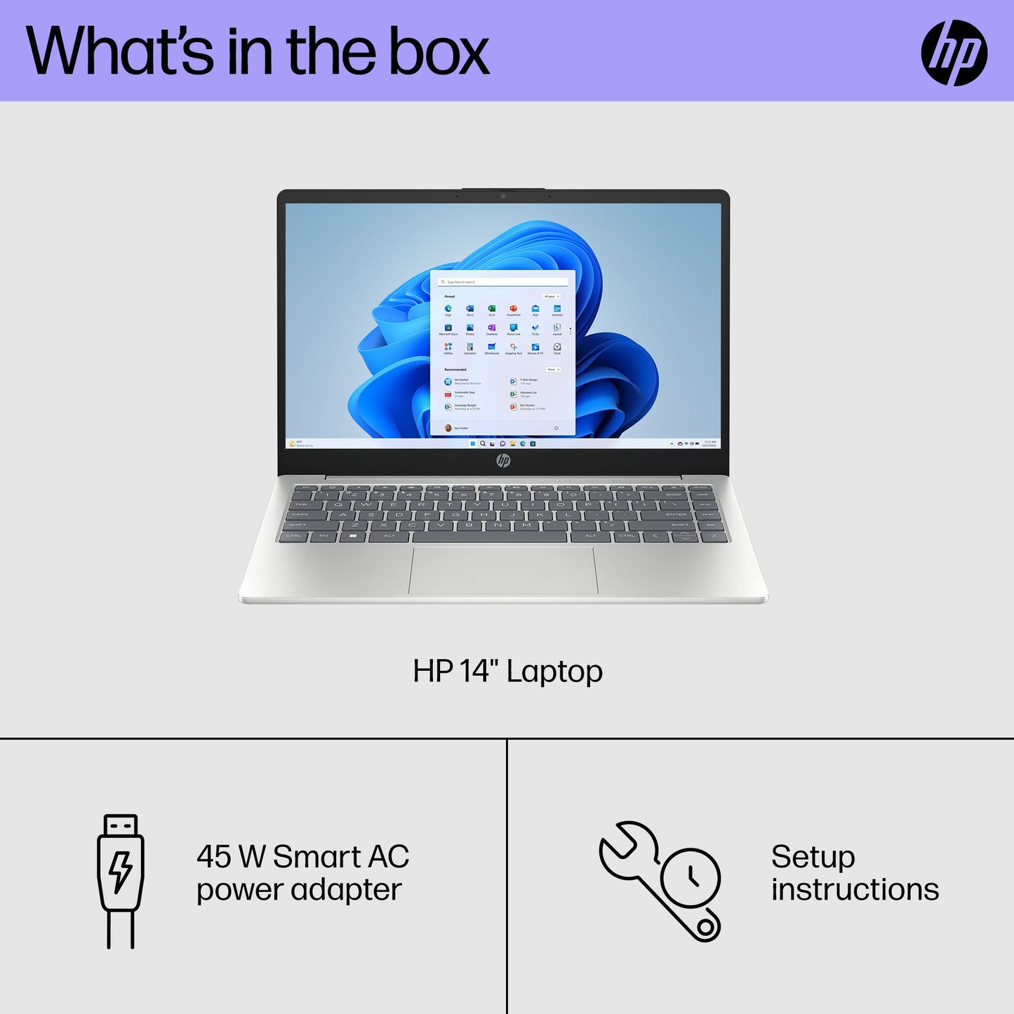 HP 14 inch Laptop, FHD Display, 13th Generation Intel Core i7-1355U, 16 GB RAM, 512 GB SSD, Intel Iris Xe Graphics, Windows 11 Home, 14-ep0199nr (2024)