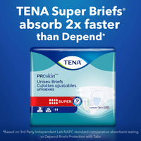 Tena ProSkin Unisex Incontinence Adult Diapers, Maximum Absorbency, Large, 14 ct