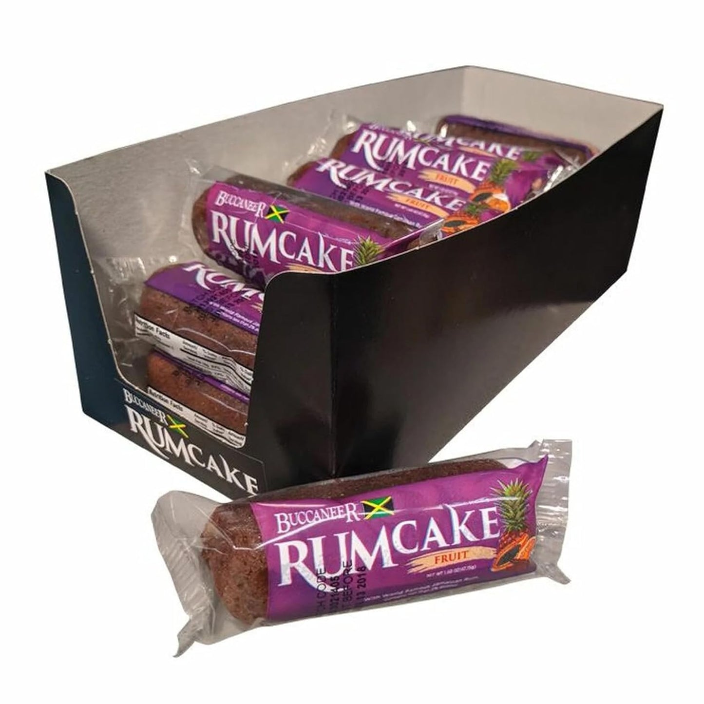 Buccaneer Rum Cake (Fruit) Pack of 10
