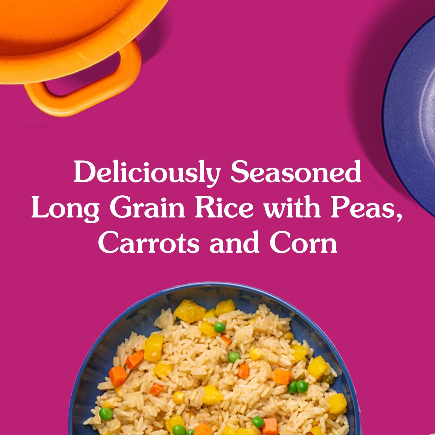 BEN'S ORIGINAL Ready Rice Garden Vegetable Flavored Rice, Easy Dinner Side, 8.8 OZ Pouch (Pack of 6)