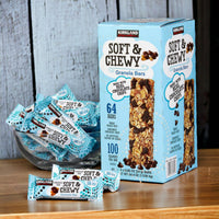 Kirkland Signature Soft & Chewy Granola Bars 0.85 oz 64-count 3PK