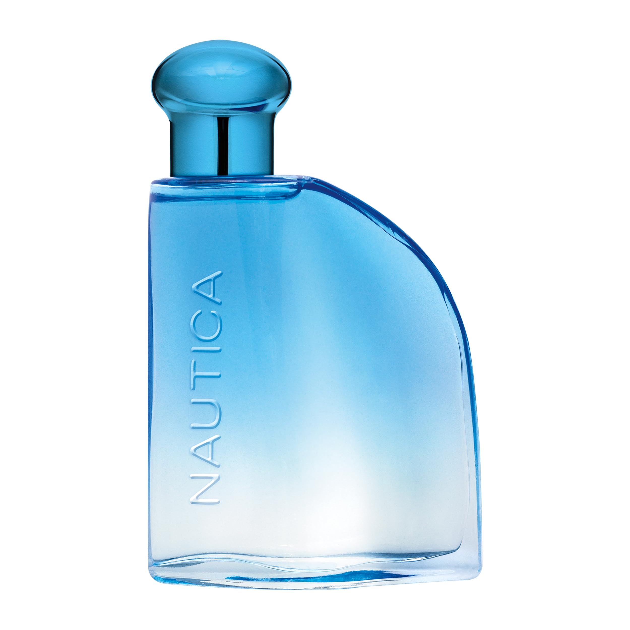 Nautica Pure Blue Eau de Toilette, Fougere Aromatic Marine Fragrance, Vegan Formula, Long-Lasting Scent, 1.6oz