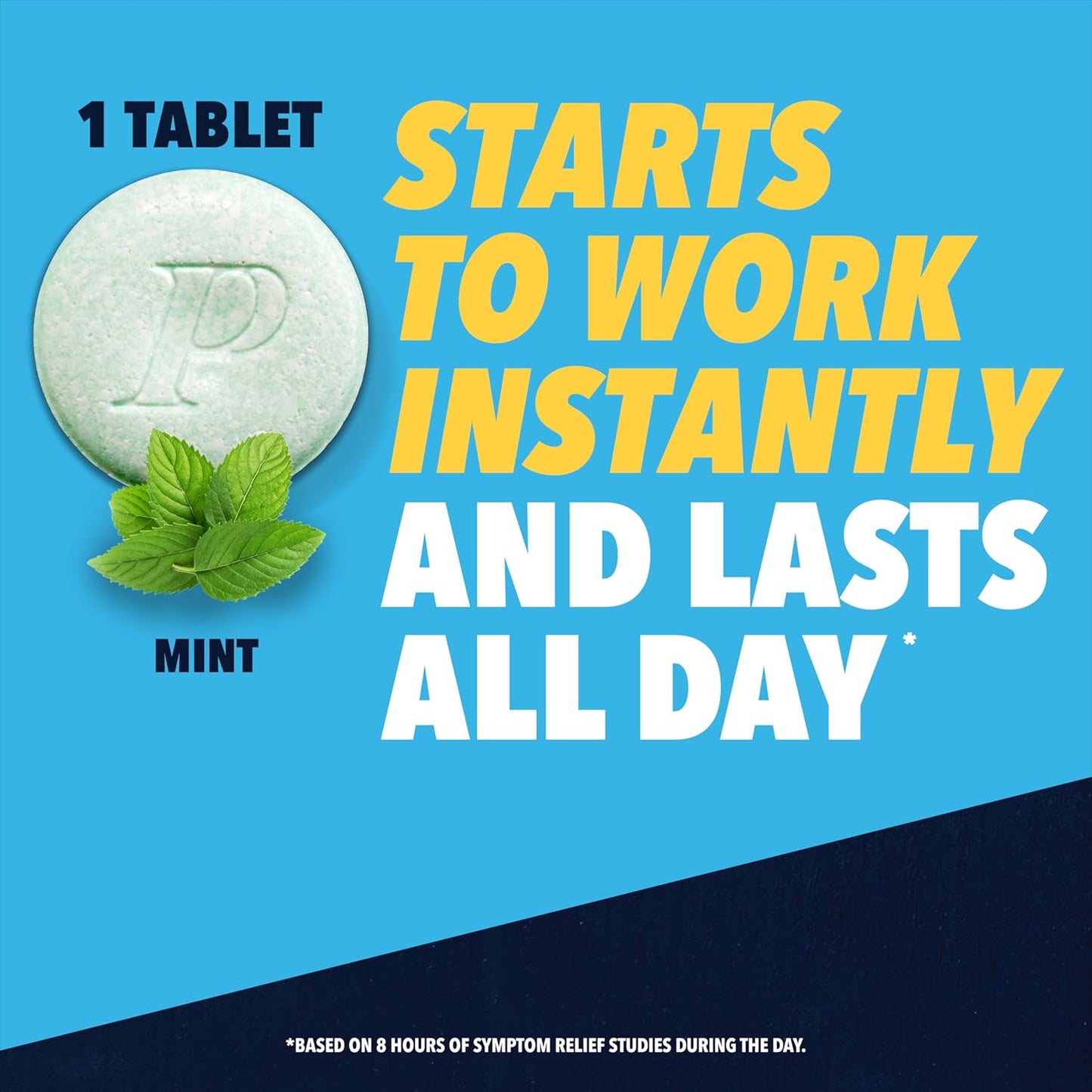 Dual action Pepcid Complete Cool Mint Flavor 50 chewables Tablets pack of 2