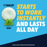 Dual action Pepcid Complete Cool Mint Flavor 50 chewables Tablets pack of 2