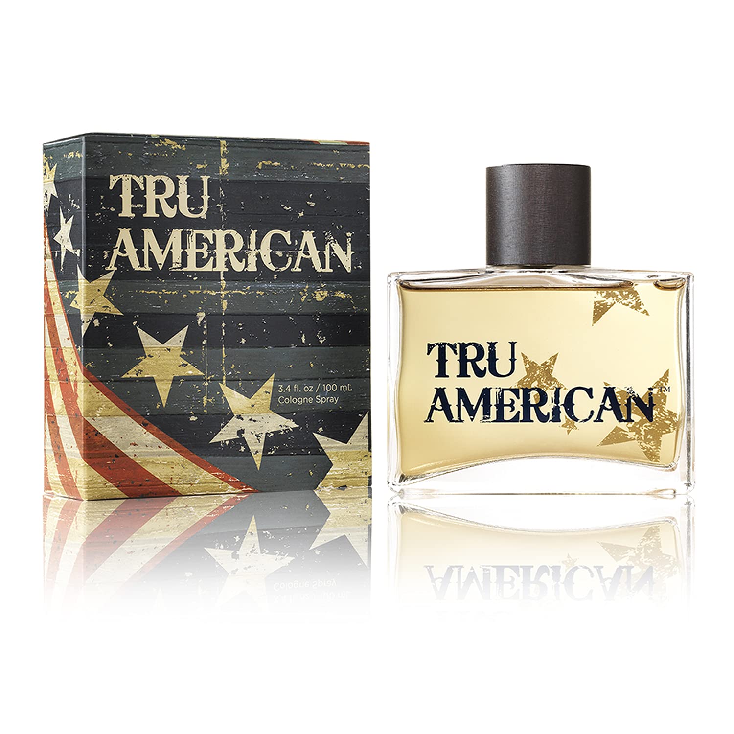 Tru Western Tru American Men's Cologne, 3.4 fl oz (100 ml) - Fresh, Bold, Masculine