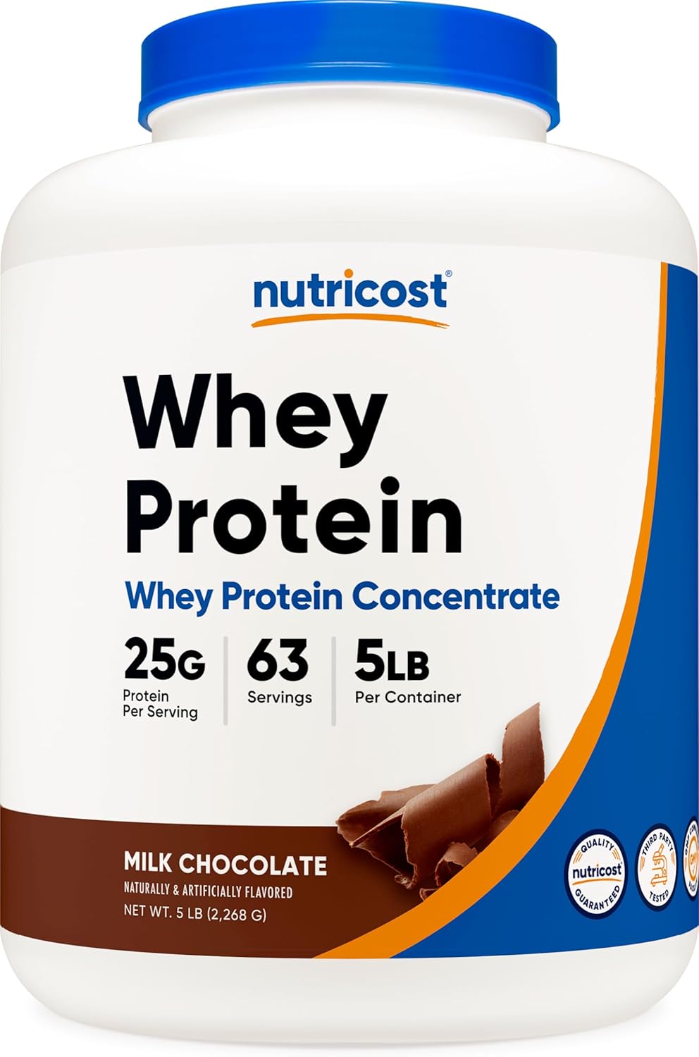 Nutricost Whey Protein Isolate Powder (Milk Chocolate) 5LBS