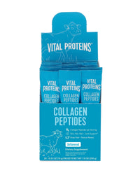 Vital Proteins Collagen Peptides Powder, 9.33 oz Unflavored + 20 Stick Pack
