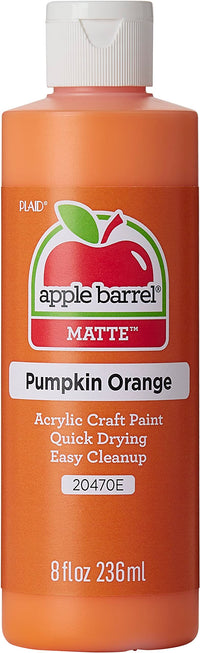 Apple Barrel Acrylic Paint in Assorted Colors (8 oz), 20470 Pumpkin Orange