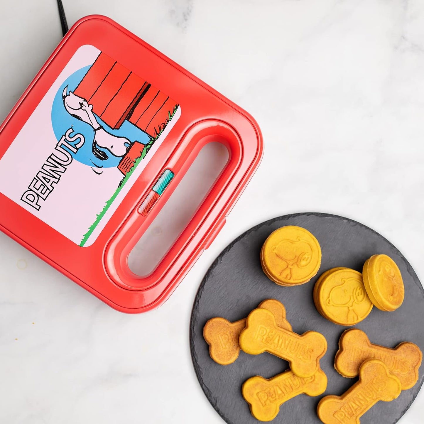 Uncanny Brands Peanuts Snoopy Dog Treat Maker - Pet Appliance