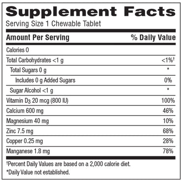 Caltrate Chewables 600 Plus D3 Plus Minerals Calcium Vitamin D Supplement, Cherry, Orange and Fruit Punch - 60 Count