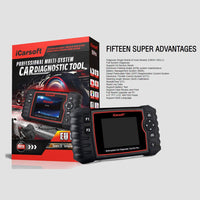 iCarsoft OBD II Diagnostic Tool EU Pro