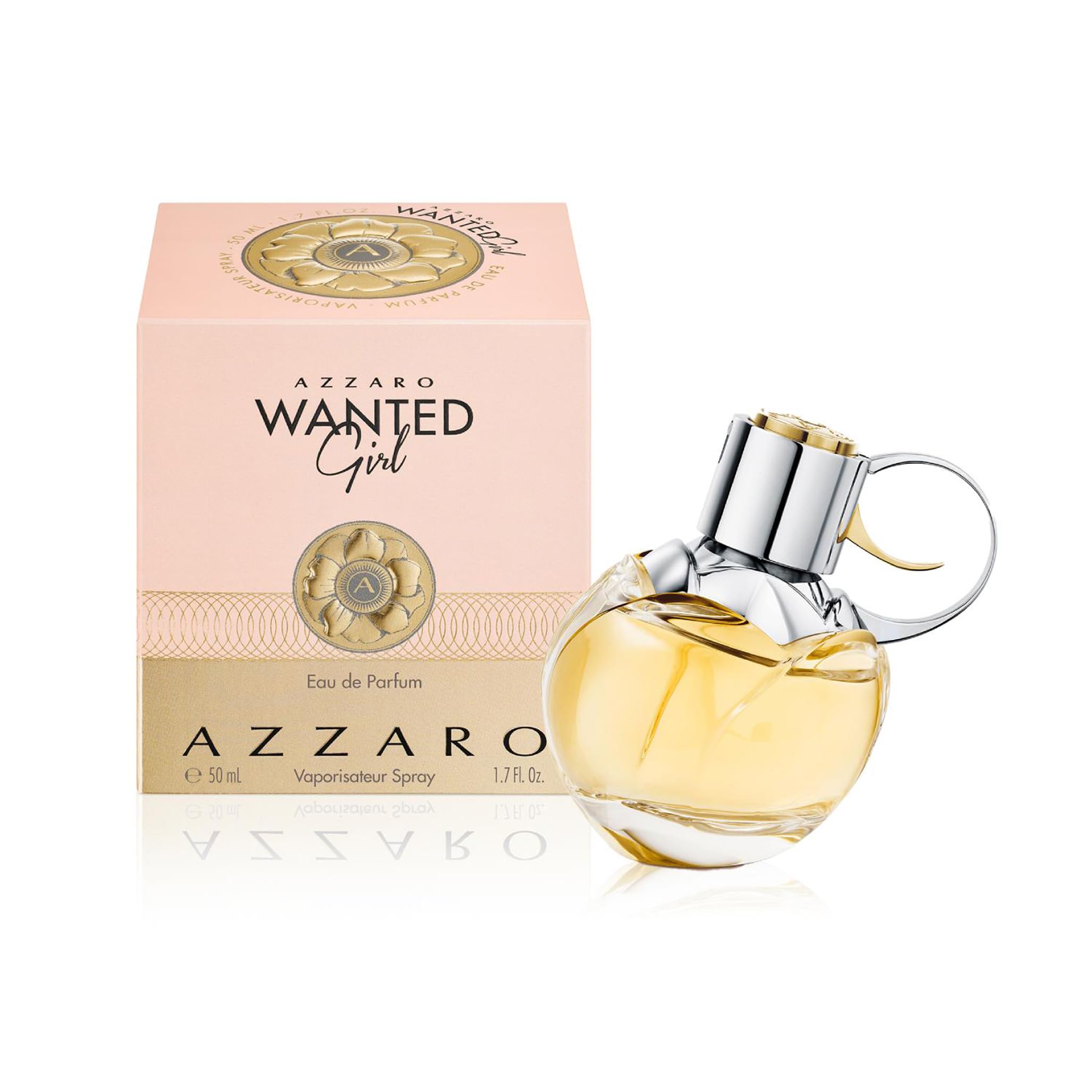 Azzaro Wanted Girl Eau de Parfum - Perfume for Women , 1.7 Fl Oz (Pack of 1)