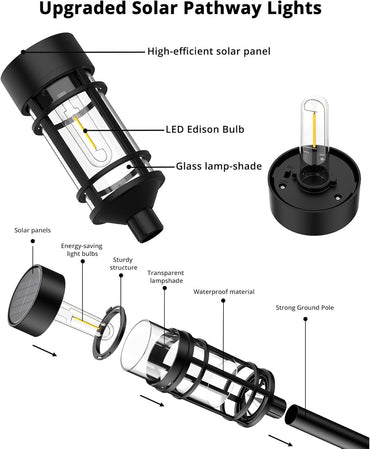 Solar Pathway Lights 4 Pack (Copy)