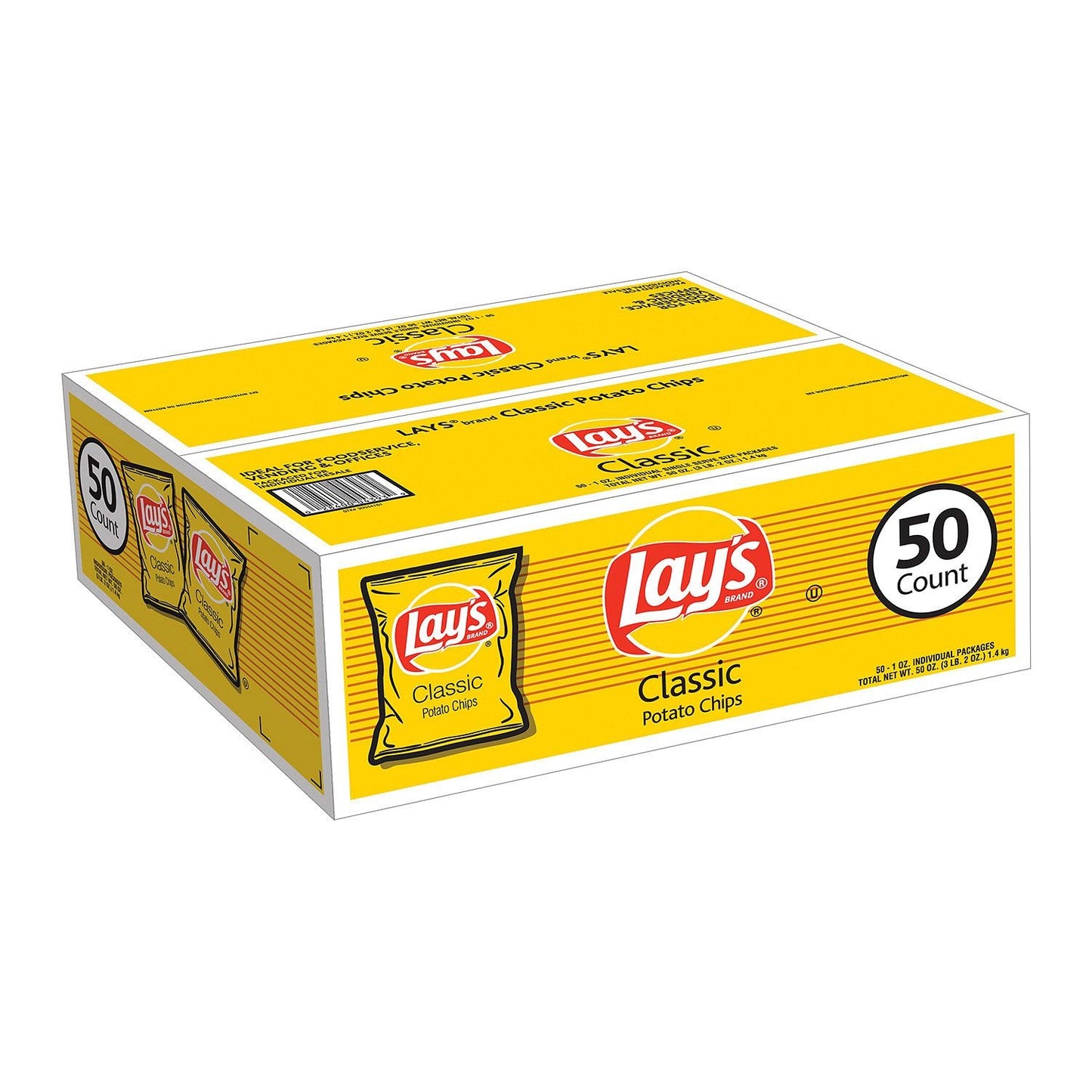 Lay's Classic Potato Chips (1 oz., 50 ct.)