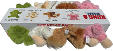 Kong Cozie Dog Toys 4PK