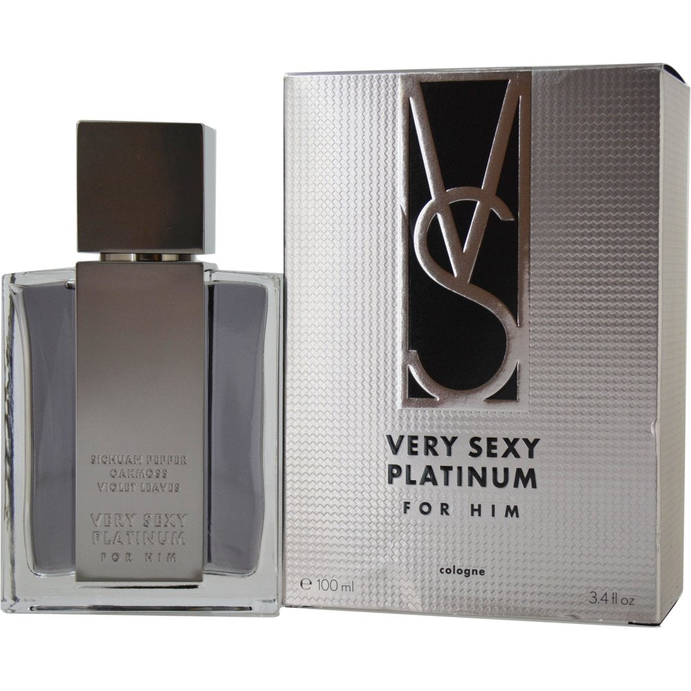 Victoria's Secret Cologne Spray, Very Sexy Platinum, 3.4 Ounce