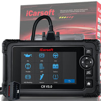 OBD2 Scanner Diagnostic Tool, iCarsoft CR V3.0 Bidirectional Vehicle Scan Tool Full ECU Diagnosis, Active Test, All System, 23+ Resets/Relearn; Code Readers Scan Tool, Auto VIN, (2024 NEW)-Free Update