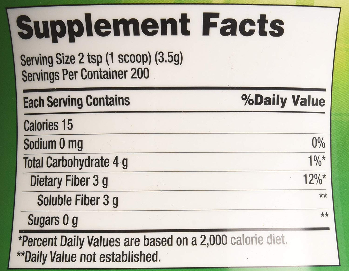 Kirkland Signature OPTIFIBER, 25.6 Ounces 190 Servings (2 Pack)