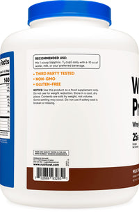 Nutricost Whey Protein Concentrate (Chocolate) 5LBS