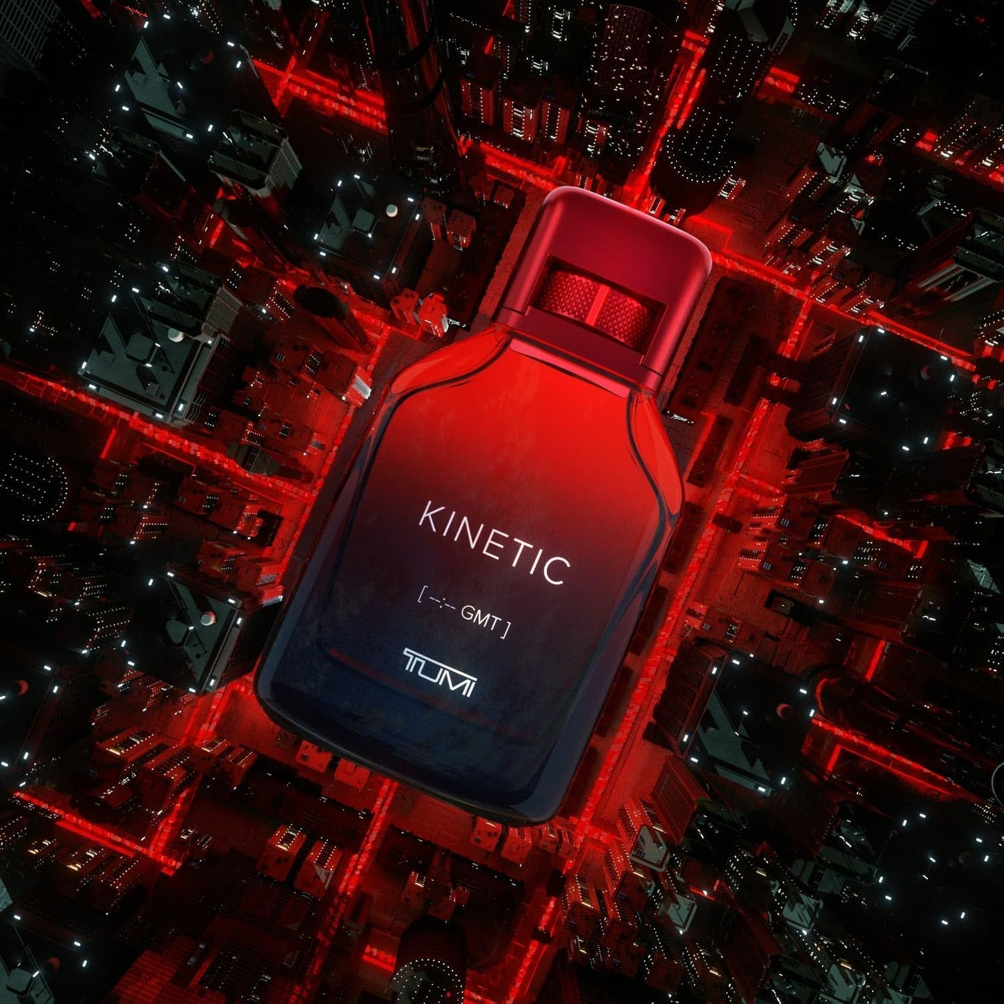 TUMI KINETIC [-:- GMT] - Liquid Perfume Fragrance for Men - Masculine & Spicy Cologne with Smoky & Woody Notes - 6.7 oz