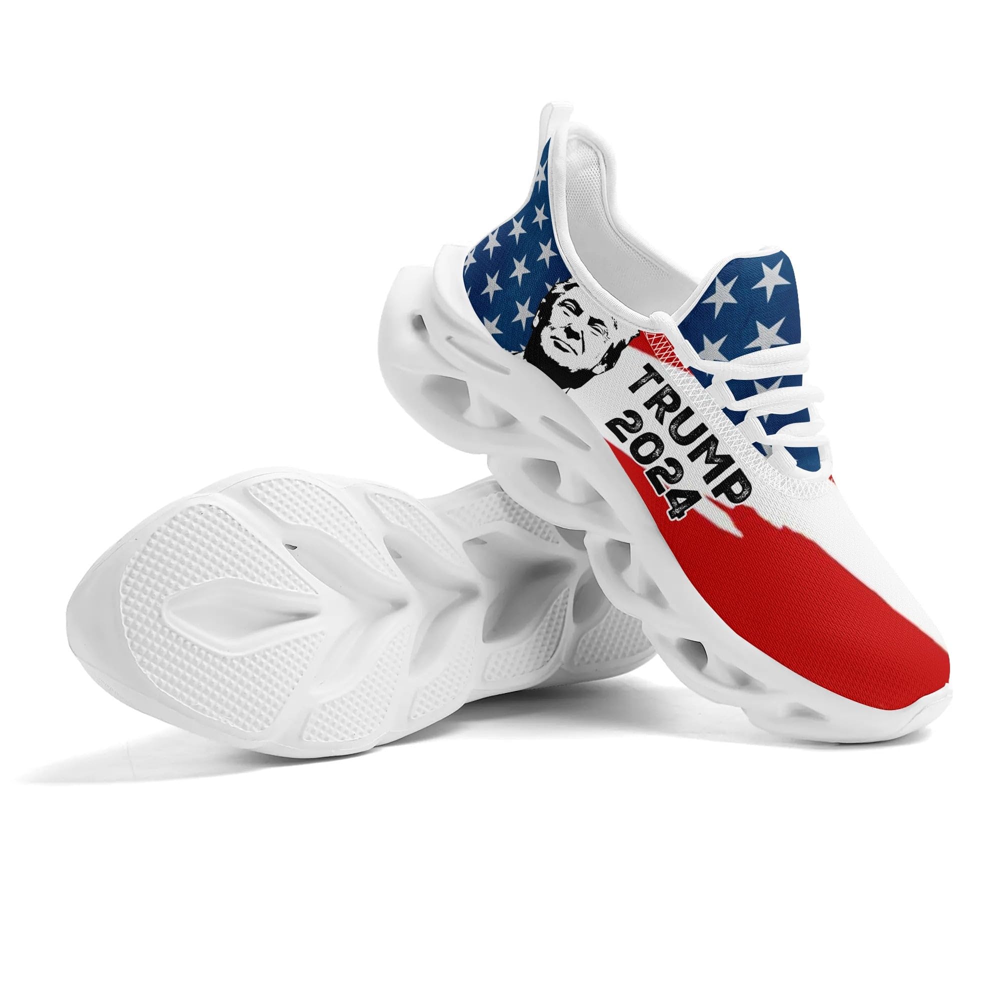 Men's Trump 2024 Shoes Sneakers, Trump Support Shoes, Trump