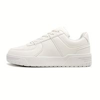 Men's Skate Shoes With Good Grip, Breathable Lace-up Sneakers, Men's Footwear