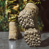 Mens Premium Suede Hiking Boots - Ultra-Durable, Anti-Skid Traction, Pillow Comfort - Perfect for Excursions, Trekking, and Hunting Adventures