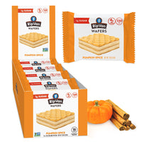 Rip Van Keto Wafer Cookies - Healthy Vegan Snack - Non GMO, Low Carb, Low Sugar (2g), Low Calorie - 16 Count (Pumpkin Spice)