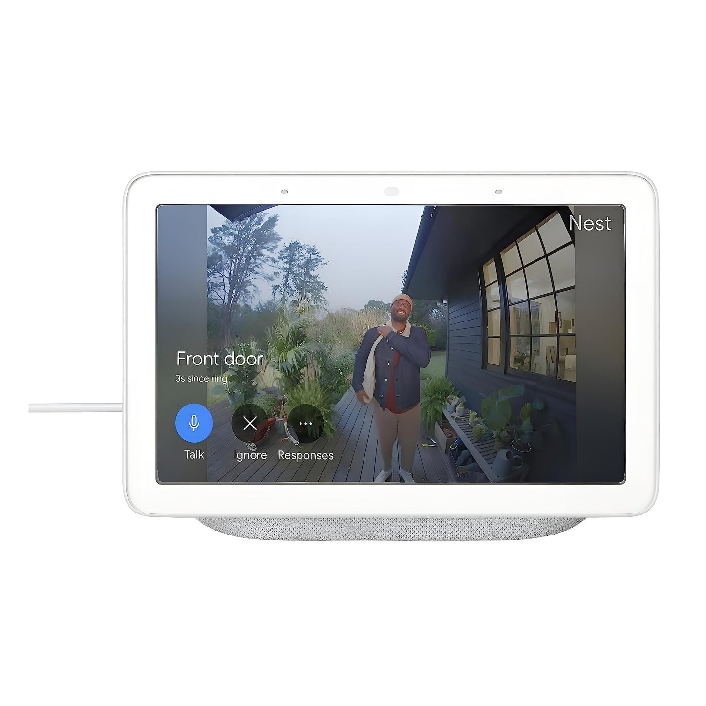 Google Nest Hub (1st Gen) 7-inch Display, 1st Generation (Renewed) (Chalk), GA00516X-GA00515X