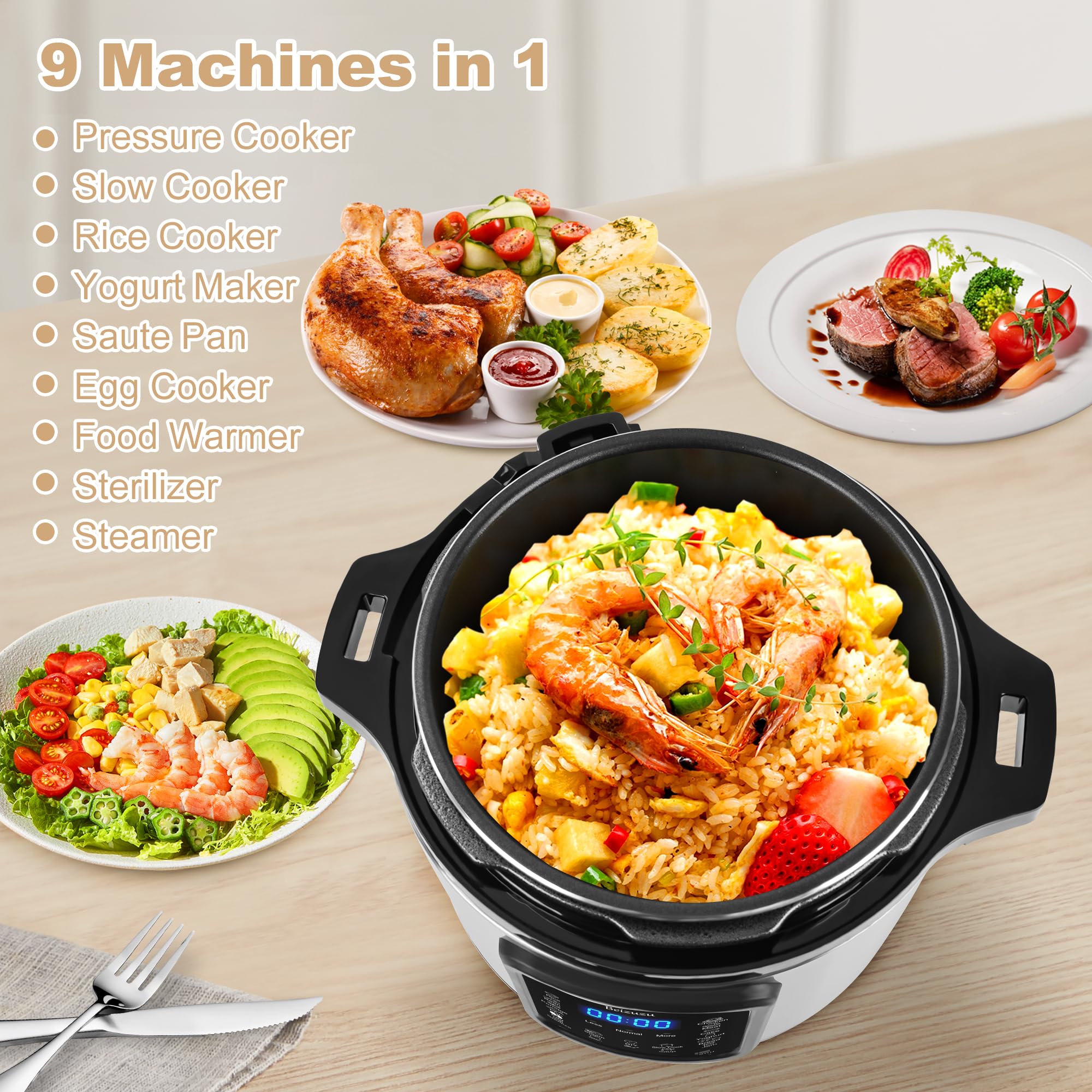 9-in-1 Digital Pressure hotsell Cooker