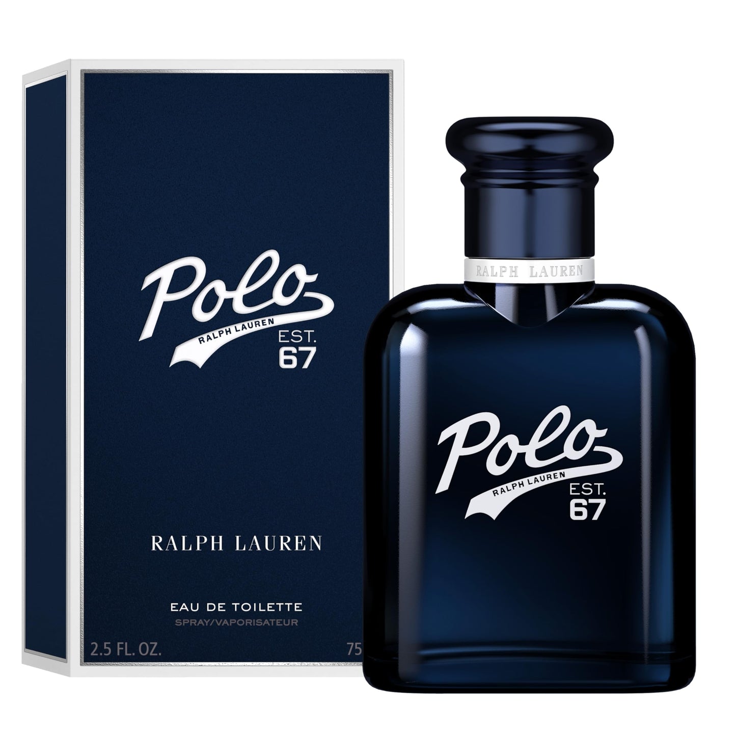 Ralph Lauren - Polo 67 - Eau de Toilette - Cologne for Men - Woody & Solar Scent - With Pineapple, Bergamot, & Vetiver - 2.5 Fl Oz