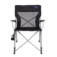 MACSPORTS Mesh Outdoor Camping Carry Bag, Black Hardarm Folding Chair