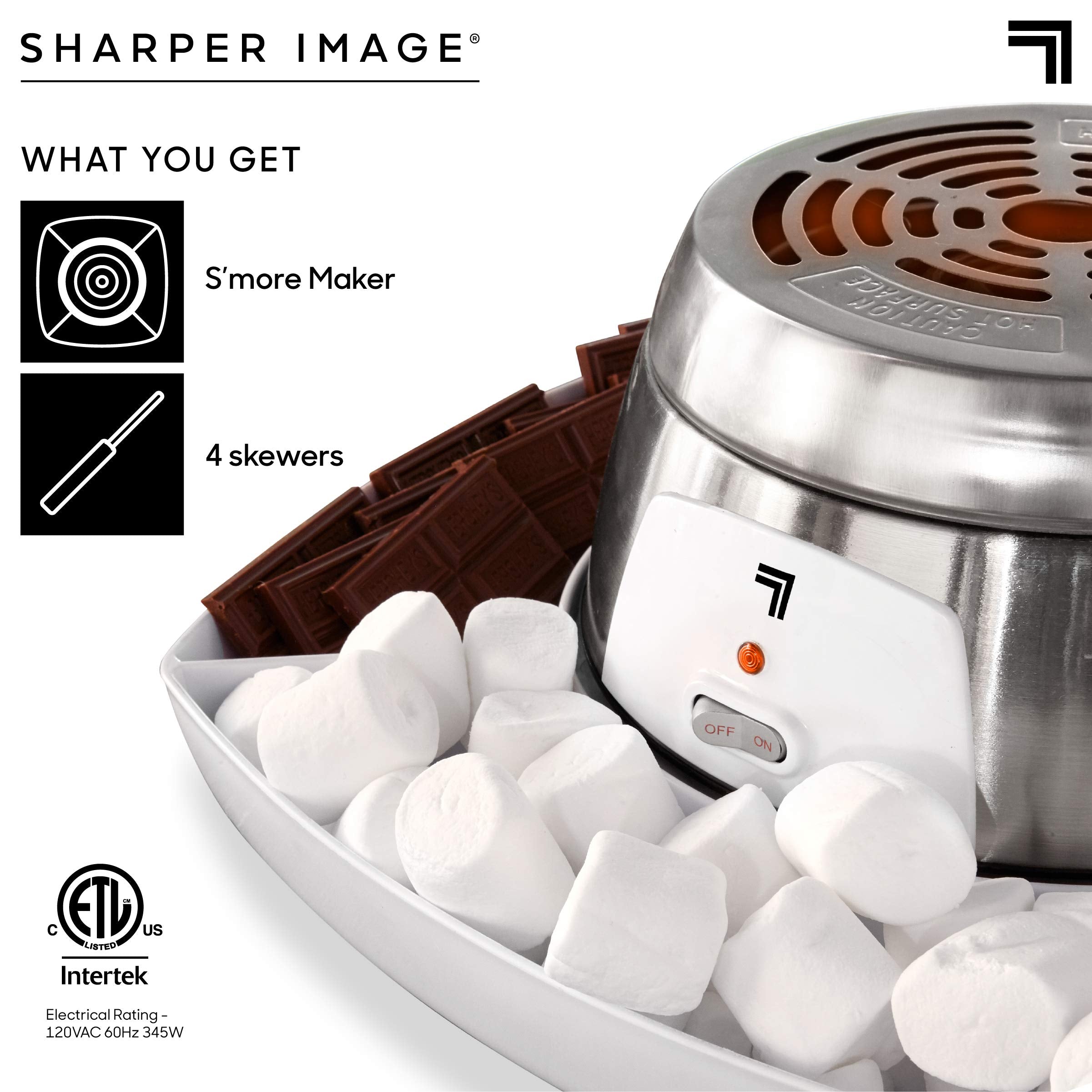 SHARPER shops IMAGE Electric Tabletop S'mores