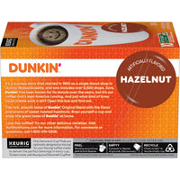 Dunkin' Hazelnut Flavored Coffee, 60 Keurig K-Cup Pods