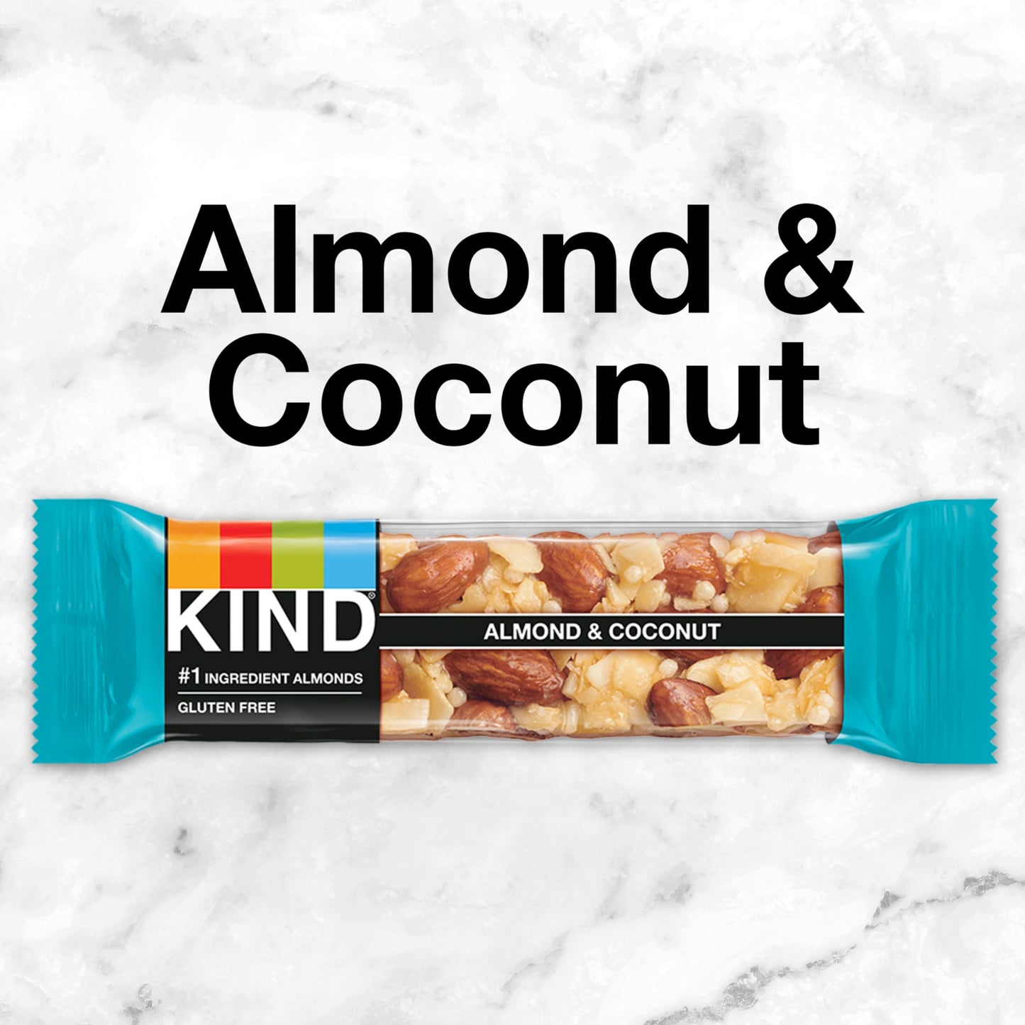 KIND Bars, Almond & Coconut, Healthy Snacks, Gluten Free, 12 Count