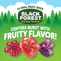 Black Forest Juicy Burst Fruit Snacks, Berry Medley, 0.8 Ounce Pouches (40 Count)